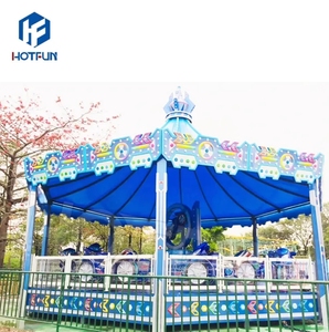 Parque de atracciones Speed Rider Management Horse Carousel Funfair Rides Marry Go para la venta - Product Image 3