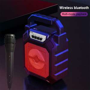 <span class=keywords><strong>Altavoz</strong></span> Portátil Inalámbrico para Exteriores YD-668, Supergraves con USB/TF/AUX/Radio FM, Boombox con Subwoofer, Compatible con Micrófono - Product Image 5