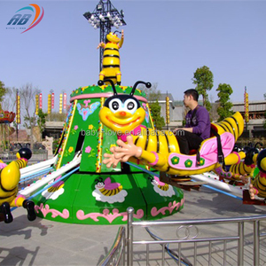 Manège mécanique rotatif Abeille à 16 places à commande autonome pour enfants, équipement <span class=keywords><strong>de</strong></span> parc d'attractions extérieur pour parcs urbains et fêtes foraines, à vendre - Product Image 4