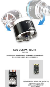 DUALSKY ECO V2 Motores Metálicos sin Escobillas 3520C 510KV-1020KV para Aviones <span class=keywords><strong>RC</strong></span> de 4/2 Tiempos 40E <span class=keywords><strong>F3A</strong></span> Modelos 3D - Product Image 6
