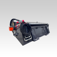 Balayeuse de ramassage HCN de haute qualité pour chargeuse compacte – Nettoyage routier et opérations municipales