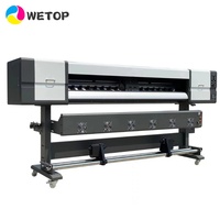 Imprimante éco-solvant 1.8m Imprimante grand format Machine d'impression pour traceur de bannière en vinyle