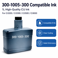 Solution de nettoyage de haute qualité compatible avec l'imprimante à jet d'encre continu Ci3200 Ci3300 Ci3500 Ci3650 C 300-1005-300 1L