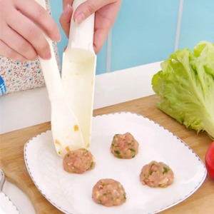 1pc Rice-<b>meat</b> Dumplings Maker Meatball Tool Squeeze Fish Meatball Beef Meatball Round Meatball Tool Kitchen Making Meatball Tool - Product Image 6