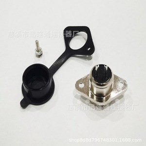 Connecteur Rhombus G12 2 broches, 3-4-5-6-7 broches, prise à bride RS765 pour pièces aéronautiques, contact en cuivre plaqué argent - Product Image 3