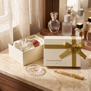 Caja de Perfume con Logotipo Personalizado, Tapa y Base, Empaque de Papel de Lujo, Caja de Regalo Premium, Fabricante OEM ODM - Product Image 2