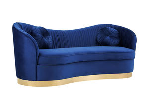 <span class=keywords><strong>Canapé</strong></span> bleu de luxe au design moderne et contemporain pour la personnalisation des meubles de maison - Product Image 2