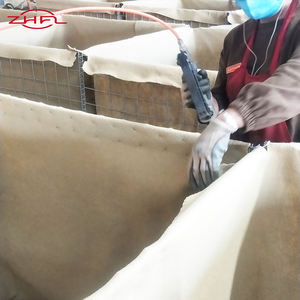 Clôture en gabions robustes - Maille soudée en fil de fer galvanisé avec des trous carrés pour la construction de gabions - Product Image 4