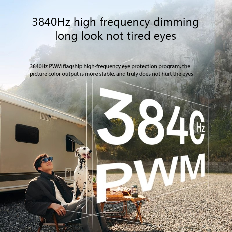 ORANGLES RayNeo Air 3s Pro Smart AR Glasses | 201" 3D Private Cinema, 1200 Nits Micro-OLED Display, 120Hz, 76g Lightweight Design for Mobile/PC/Gaming – Kuwait - detailed closeup view - illustrating benefits - Image 3 of 6 | created for all | Shop RayNeo Air 3s Pro Smart AR Glasses | 201" 3D Private Cinema, 1200 Nits Micro-OLED Display, 120Hz, 76g Lightweight Design for Mobile/PC/Gaming – Kuwait North Carolina | Free Shipping ORANGLES