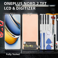 100% Getestetes TFT LCD Display Touchscreen Digitizer Komplett-Set für OnePlus Nord 2 5G DN2101 DN2103 mit 1 Jahr Garantie