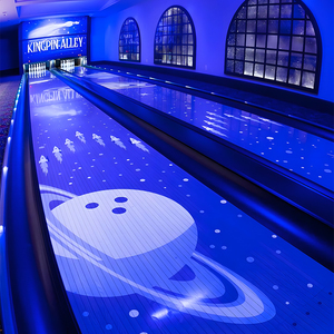 Projection de sol interactive Bowling Lane Jeu de bowling Parc d'attractions commercial intérieur Suivi d'<span class=keywords><strong>objet</strong></span> interactif - Product Image 5