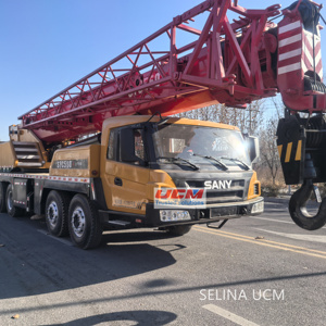 Potente y versátil SANY STC 550T, grúa de camión usada adaptada a múltiples terrenos, grúa de construcción, motor de grúa de camión - Product Image 5
