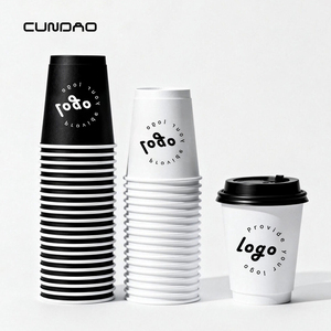 Vasos <span class=keywords><strong>de</strong></span> <span class=keywords><strong>Café</strong></span> Desechables Personalizados con Impresión, <span class=keywords><strong>de</strong></span> Doble Pared, <span class=keywords><strong>de</strong></span> 8, 10, 12 y 16 oz, con Logotipo Personalizado, Vasos <span class=keywords><strong>de</strong></span> Papel para Llevar con Tapa - Product Image 1