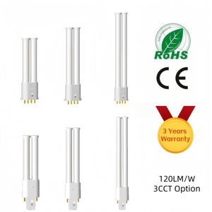 2g7 dẫn bóng đèn <span class=keywords><strong>2gx7</strong></span> PL Ánh sáng 4W 6W <span class=keywords><strong>8W</strong></span> 2835 cắm 4pin Ống ánh sáng Trắng ấm/trắng tự nhiên/mát trắng AC - Product Image 2