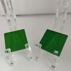 Green Optical Glass Optical Color Green Glass For Medical Machine