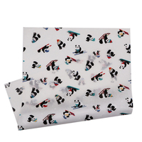 OUDU — papier d'emballage avec Logo de marque or, carton personnalisé, avec impression cadeau, emballage à fleurs