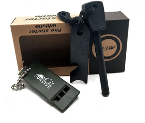 Varillas de Ferro de emergencia para acampada, herramienta multifunción de supervivencia 5 en 1, para cortadores de magnesio - Product Image 2