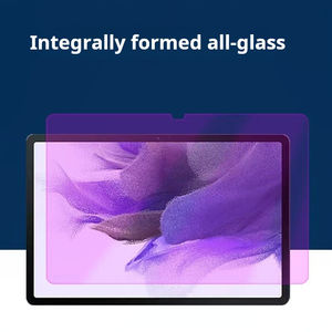 Per <span class=keywords><strong>Samsung</strong></span> Tab S9 FE <span class=keywords><strong>Tablet</strong></span> HD <span class=keywords><strong>vetro</strong></span> temperato bordo arco da 12.4 pollici/luce viola/luce blu protezione schermo piatto in acciaio - Product Image 3