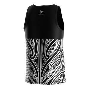 Camisetas sin mangas personalizadas con logo para entrenamiento, camisetas vintage de <span class=keywords><strong>España</strong></span>, camisetas de <span class=keywords><strong>rugby</strong></span>, camisetas de fitness y chalecos. - Product Image 2