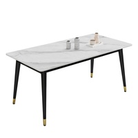 Vente en gros directe d'usine, ensemble de salle à manger contemporain en bois, chaises, table, meubles de luxe, tables à manger 80*120, 2/4/6/8 places