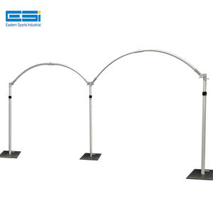 ESI Pipe and Drape Kit Adjustable <b>Stand</b> Heavy Duty <b>Backdrop</b> <b>Stand</b> for Event Party Wedding Decor Arch pipe and drape - Product Image 1