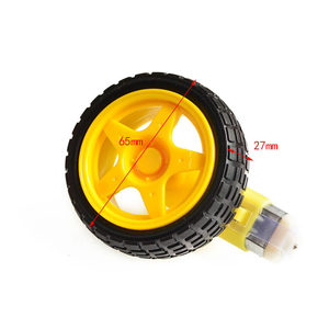 <span class=keywords><strong>Moteur</strong></span> et roue DC 3V-8V pour voiture intelligente Arduino DIY / <span class=keywords><strong>Moteur</strong></span> avec roue pour kit de voiture robot intelligente - Product Image 3