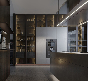 <span class=keywords><strong>Isola</strong></span> <span class=keywords><strong>Cucina</strong></span> in Legno Massello Personalizzata Allure - Mobile da <span class=keywords><strong>Cucina</strong></span> Moderno Modulare di Alta Qualità - Product Image 2