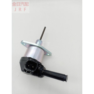 Vanne solénoïde d'arrêt du moteur Kubota 1A021-60017 à axe long pour excavatrice - Product Image 1