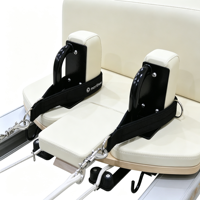 Reformer Pilates Professionnel Haut de Gamme avec Cadre en Aluminium pour Salle de Sport, Studio de Pilates et Musculation