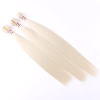 Extensions de cheveux synthétiques de qualité supérieure, tissage ultra doux et lisse pour blondes, très résistantes, lisses comme des baguettes