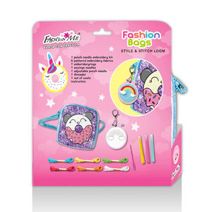 Design personalizzato <span class=keywords><strong>ciambella</strong></span> giocattoli da colorare fai da te per bambini che disegnano kit di scuola con zecchini colorati - Product Image 2