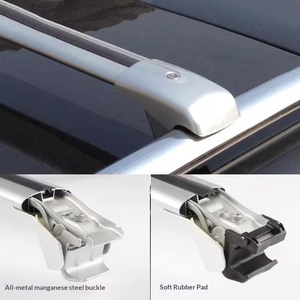 Barres transversales YESORGO en alliage d'aluminium universelles pour <span class=keywords><strong>porte</strong></span>-bagages de toit de voiture 100 kg pour Volvo XC90 2015-2023 - Product Image 6