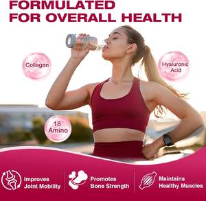 Péptidos <span class=keywords><strong>de</strong></span> Colágeno Múltiple <span class=keywords><strong>en</strong></span> Polvo, Probióticos, Ácido Hialurónico, Biotina, Múltiples Vitaminas, Apoya <span class=keywords><strong>la</strong></span> <span class=keywords><strong>Piel</strong></span>, las Uñas, las Articulaciones, el Sistema Inmunitario <span class=keywords><strong>en</strong></span> Adultos - Product Image 6