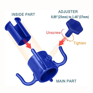 Bộ Móc Treo Khăn Bãi Biển Bằng Nhựa Có Ốc Vít 3 TẦNG NHẸ - Product Image 6
