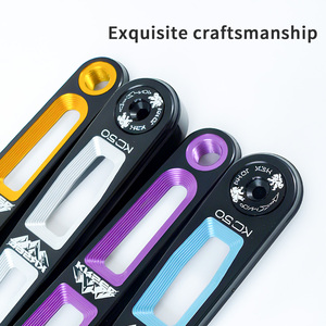 KRSEC pour GXP – Patins de chaîne colorés CNC à 3 boulons pour pédalier de vélo pliant en alliage d'aluminium pour vélos de route – Vente transfrontalière - Product Image 4