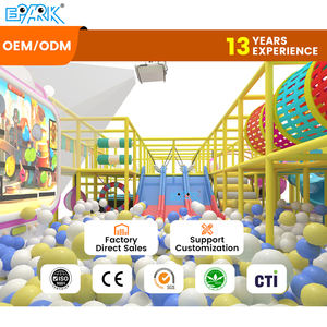 <span class=keywords><strong>Parque</strong></span> Infantil Interior Comercial EPARK con Trampolín, Toboganes Interactivos Grandes y Piscina de Pelotas para <span class=keywords><strong>Parque</strong></span> de Trampolines - Product Image 4