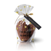 Sac de collation en plastique transparent de Noël nouveau produit alimentaire avec impression de gravure pour bonbons Biscuit autres collations