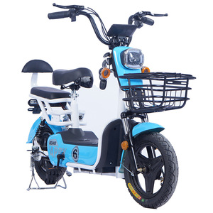 Fulike Bicicleta Eléctrica de 2 Ruedas/Scooter <span class=keywords><strong>Eléctrico</strong></span> con Pedales, Scooter <span class=keywords><strong>Eléctrico</strong></span> Económico de 350W para Adultos - Product Image 3