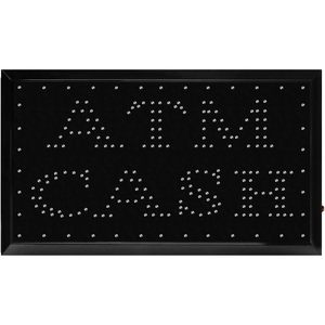 Color ATM cash LED billboard PVC <b>board</b> indoor hanging ambient <b>light</b> street indicator display <b>board</b> luminous sign UK\US\AU\EUplug - Product Image 4