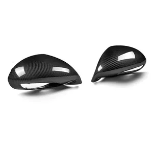 ฝาครอบกระจกมองข้างคาร์บอนไฟเบอร์แท้สำหรับ Porsche 981RS/991RS ปี 2013-2016 ยี่ห้อ OLIVER  แบบเปลี่ยนแทนได้โดยตรง สไตล์ OEM - Product Image 6