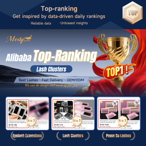 Toptan kaşmir bireysel kirpik uzatma satıcı Premium kadife özel Logo ile kore PBT hacim kirpik uzatma tepsileri - Product Image 3