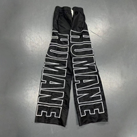 INFLATION Hip Pop pantalons de survêtement en nylon empilés Streetwear pantalons pour hommes pantalons pantalons de parachute d'impression de logo personnalisé
