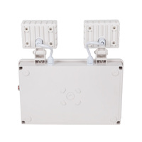 Projecteur LED d'urgence extérieur étanche IP65 1000LM avec batterie de secours de 3 heures pour la sécurité en cas de panne de courant