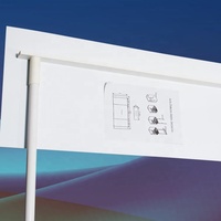 Table de comptoir Portable pour comptoir de Promotion, Stand pliable, kiosque d'exposition sur le commerce, support de banderole