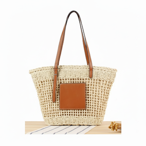 Bolso de noche de piel sintética tejida, pequeño bolso con cadena de hombro, bolso de mano personalizado con logotipo para mujer - Product Image 1