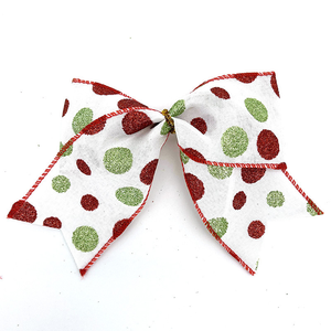 유럽 아메리칸 스타일 크리스마스 도트 활 장식 트리 화환 파티 배너 및 선물 상자 액세서리 - Product Image 6