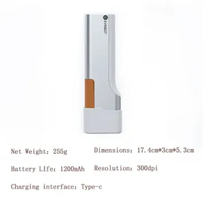 <span class=keywords><strong>EVEBOT</strong></span> Impresora de Alimentos Portátil Grande de 2.6cm para Diseños DIY en Café, Latte, Postres, Yogur, Platos, Pan y Galletas - Producto en Stock - Product Image 3