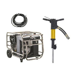 Hydraulic Breaker <b>Tool</b> <b>Set</b> With Engine Powered Concrete Demolition Equipment For <b>Fire</b> Rescue Operations - Product Image 1