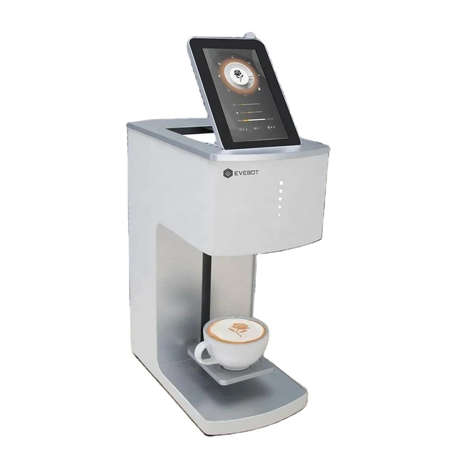 EVEBOT Edible Ink Fast Selfie Mini Coffee Printer Latte Art Cake 3D Printing Machine With Free Cartridge USB Camera