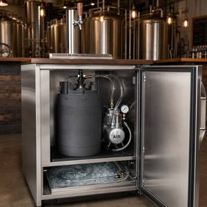 Barril de Cerveza de Plástico Reutilizable de 15L, Prensado, de Doble Pared, HDPE Nano, para Cervecería Artesanal, Fiestas, Bares, Venta al por Mayor, OEM - Product Image 1